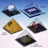 acrylic pyramid paper weights